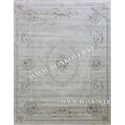 Ковер Турция Для Гостиной Дизайн 63 Серый с Бежевым